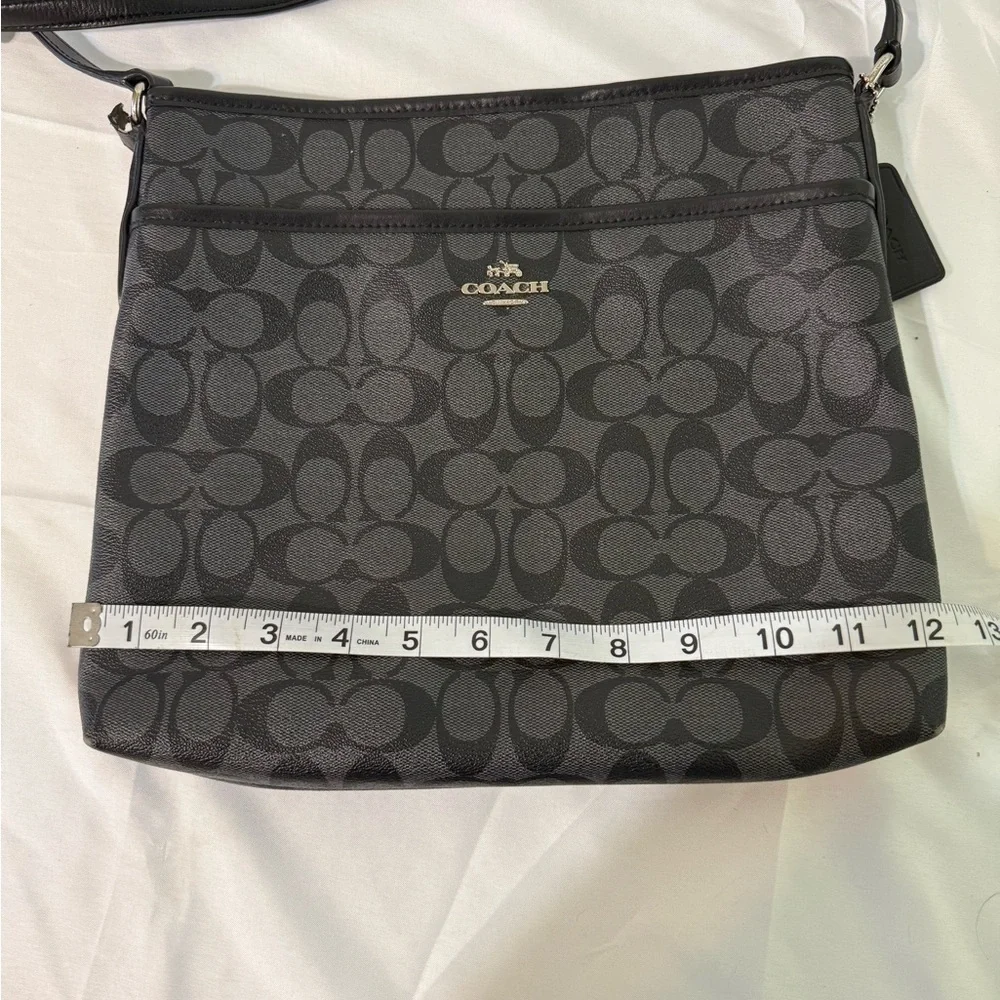 Coach Black Signature Crossbody Bag